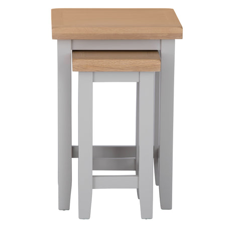 Your Home Essentials Nest of Tables Easterly Grey Nest of 2 Tables