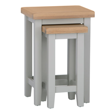 Your Home Essentials Nest of Tables Easterly Grey Nest of 2 Tables