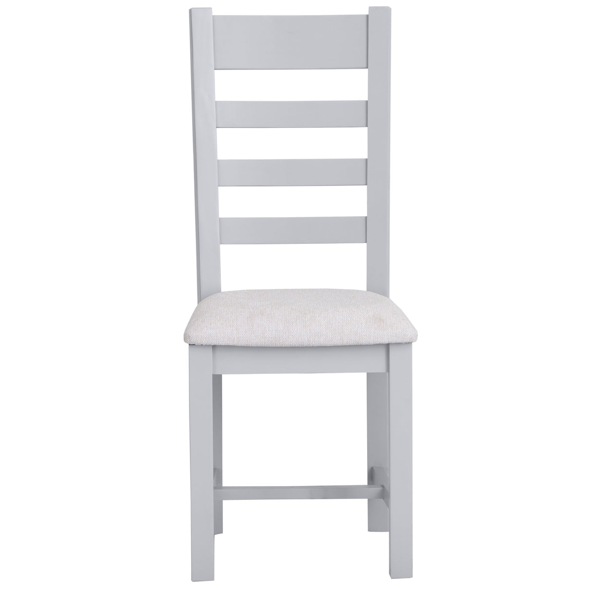 Your Home Essentials Dining Chair DefaultTitle Easterly Ladder Back Grey Dining Chair Fabric Seat