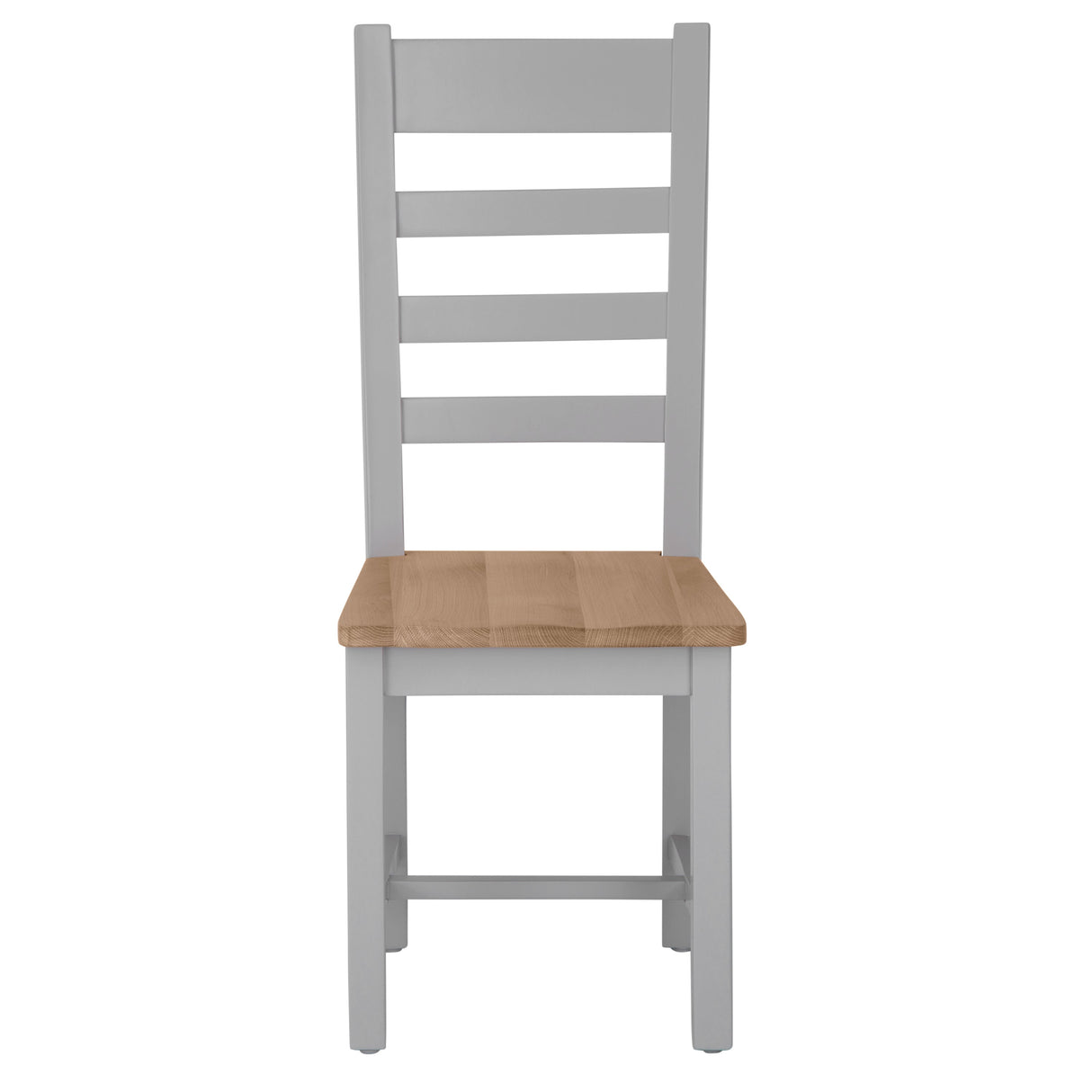 Your Home Essentials Dining Chair DefaultTitle Easterly Ladder Back Grey Dining Chair Wooden Seat