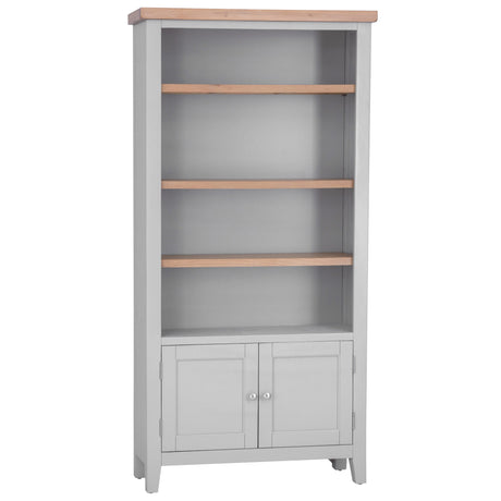 Your Home Essentials Bookcase Easterly Large Grey Bookcase