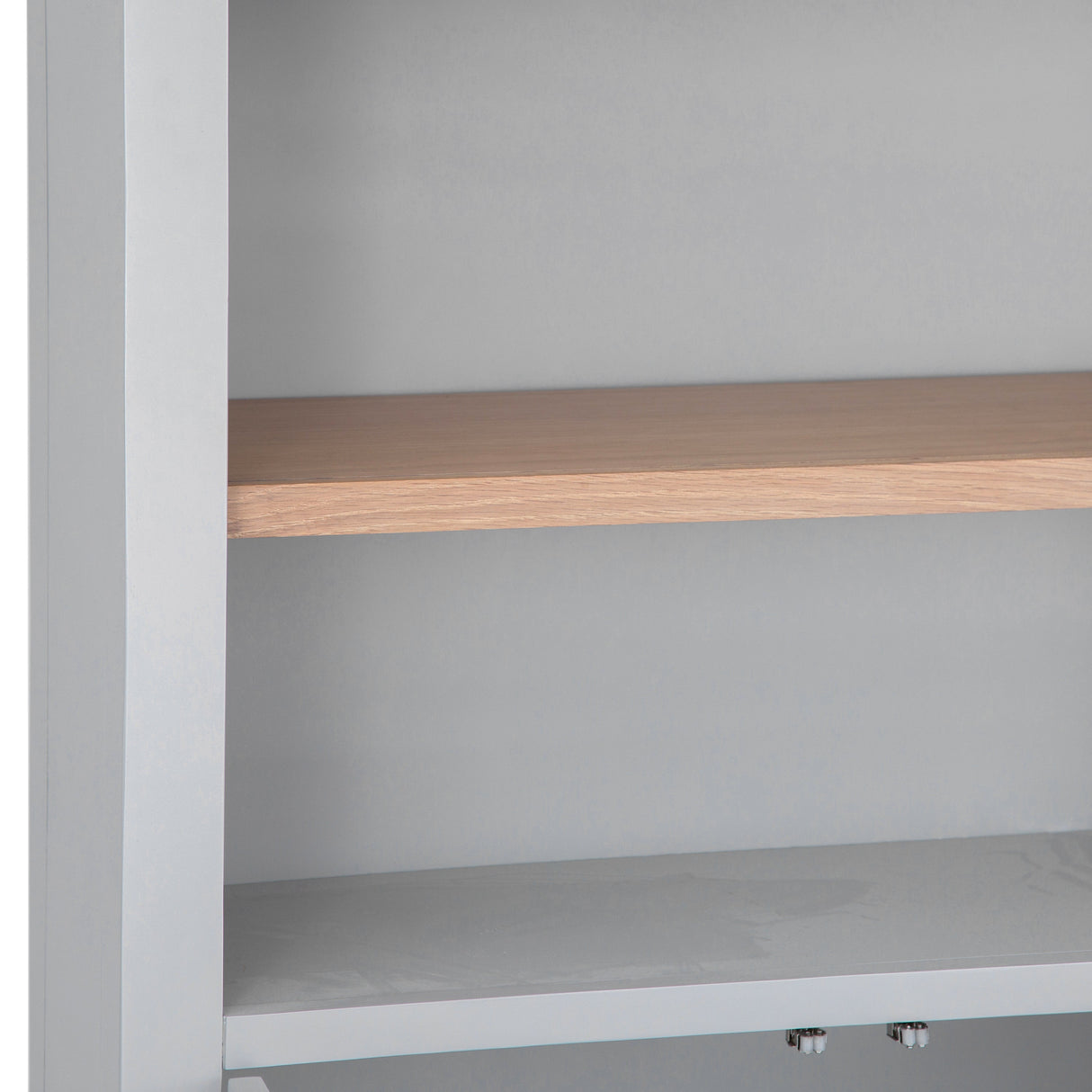 Your Home Essentials Bookcase Easterly Large Grey Bookcase