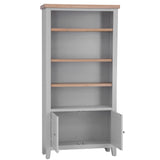 Your Home Essentials Bookcase Easterly Large Grey Bookcase