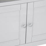Your Home Essentials Bookcase Easterly Large Grey Bookcase