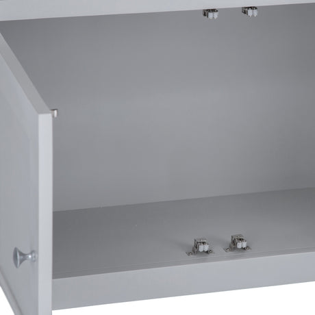 Your Home Essentials Bookcase Easterly Large Grey Bookcase