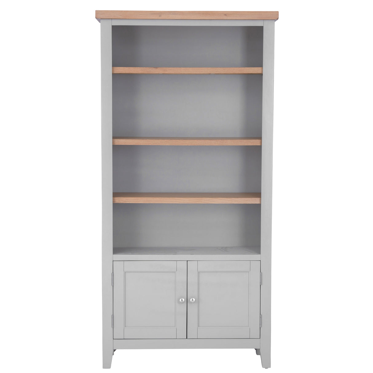 Your Home Essentials Bookcase Easterly Large Grey Bookcase