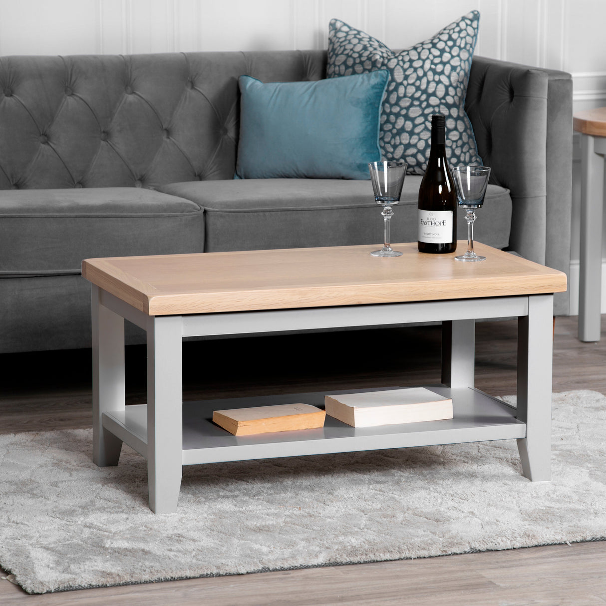 Your Home Essentials Coffee Table DefaultTitle Easterly Small Grey Coffee Table