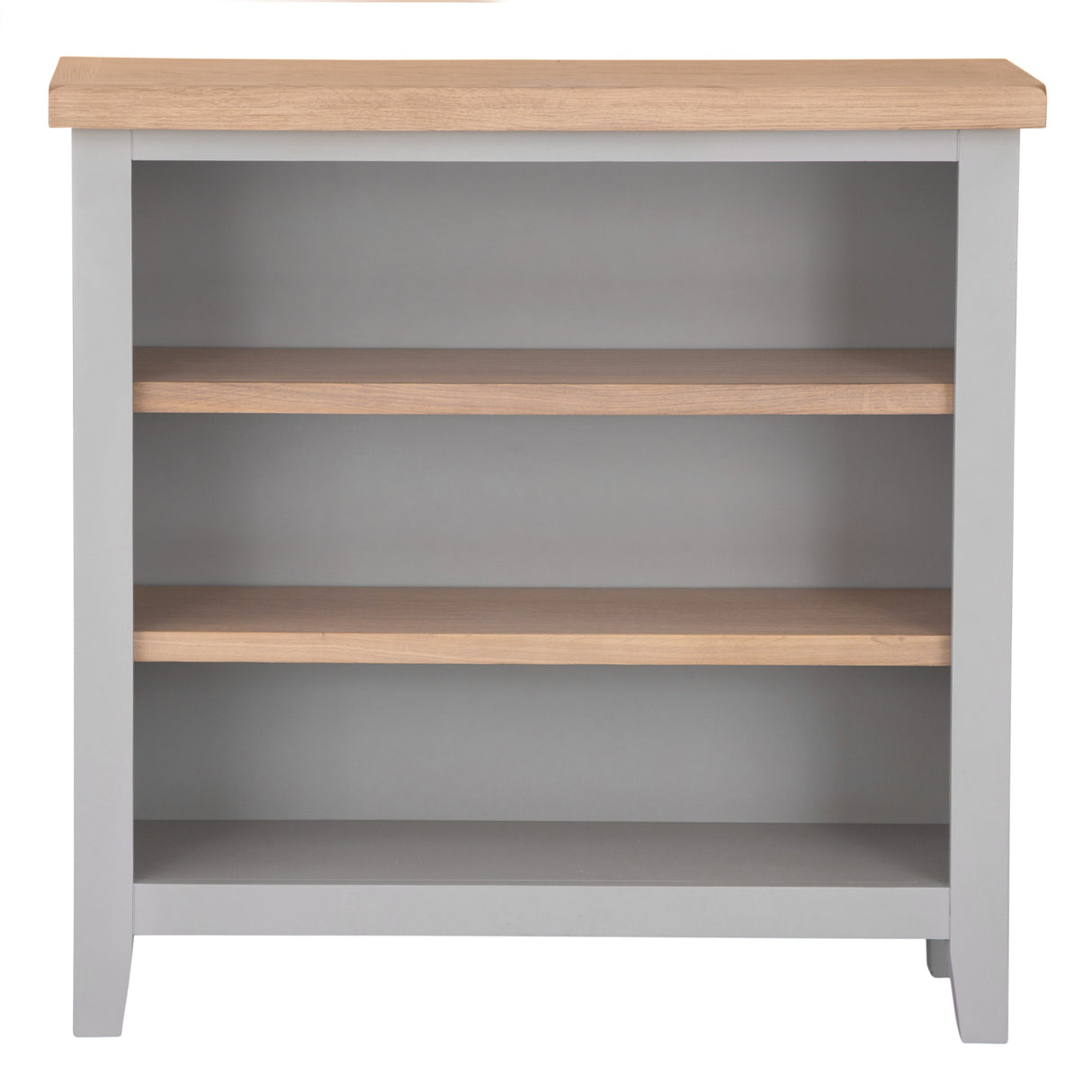 Your Home Essentials Bookcase Easterly Small Wide Grey Bookcase