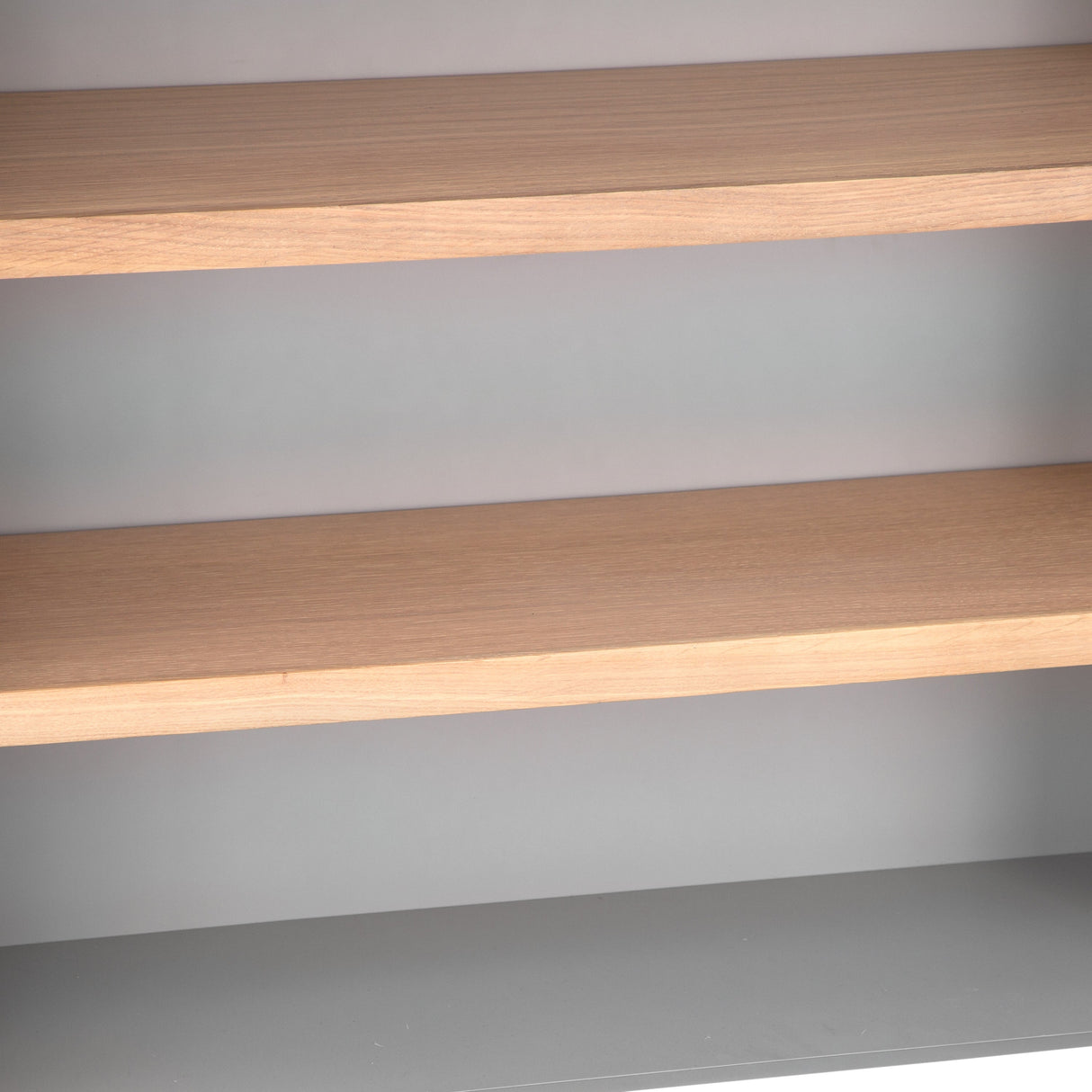Your Home Essentials Bookcase Easterly Small Wide Grey Bookcase