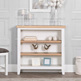 Your Home Essentials Bookcase Easterly Small Wide White Bookcase