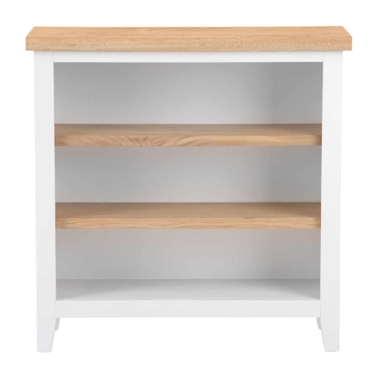 Your Home Essentials Bookcase Easterly Small Wide White Bookcase