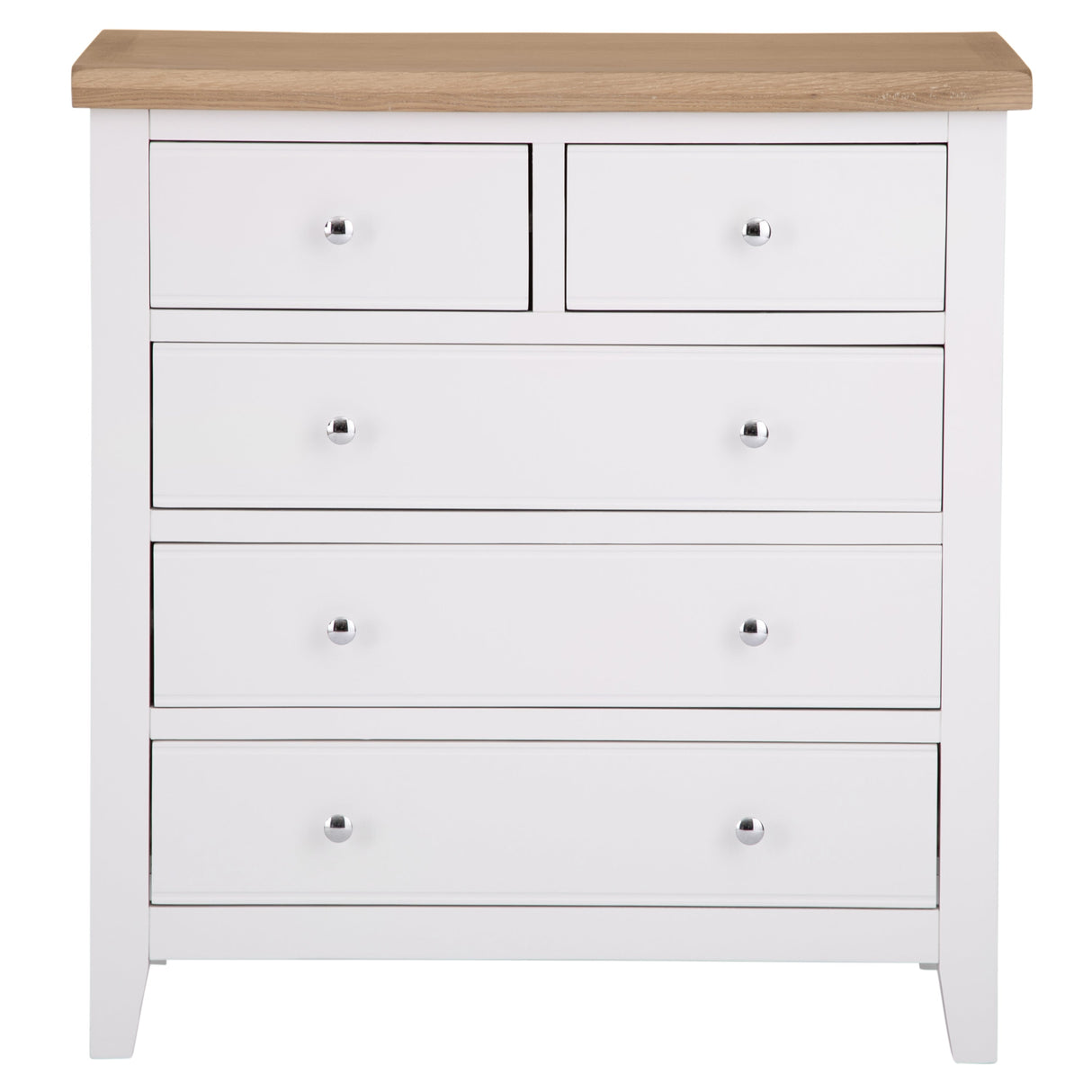 Your Home Essentials Chest of Drawers DefaultTitle Easterly White 2 Over 3 Chest of Drawers