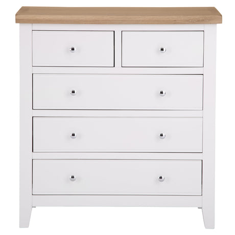 Your Home Essentials Chest of Drawers DefaultTitle Easterly White 2 Over 3 Chest of Drawers