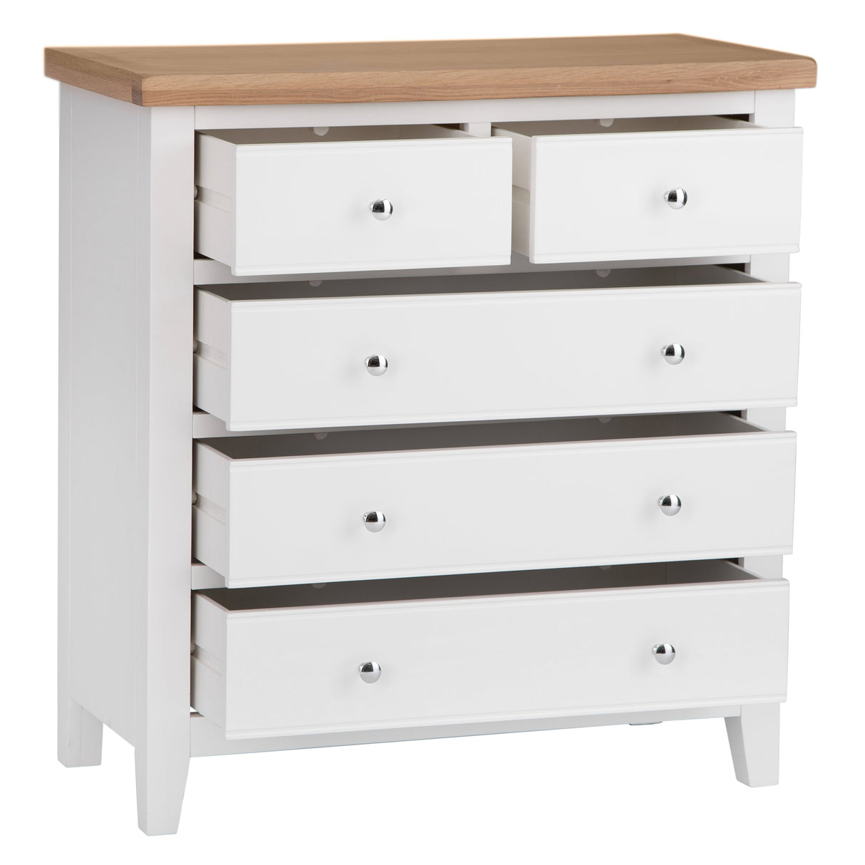 Your Home Essentials Chest of Drawers DefaultTitle Easterly White 2 Over 3 Chest of Drawers