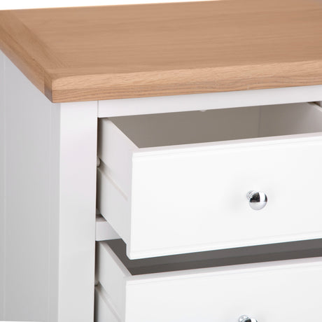 Your Home Essentials Chest of Drawers DefaultTitle Easterly White 2 Over 3 Chest of Drawers