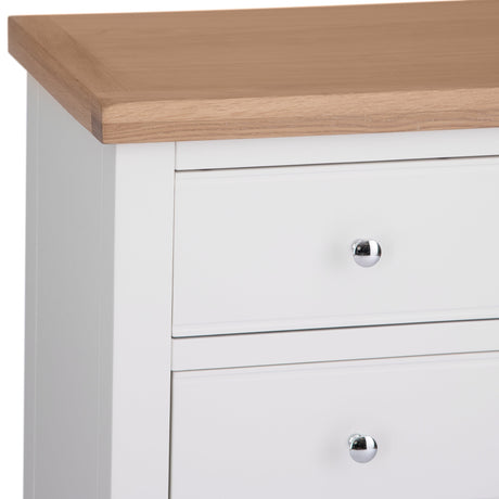 Your Home Essentials Chest of Drawers DefaultTitle Easterly White 2 Over 3 Chest of Drawers