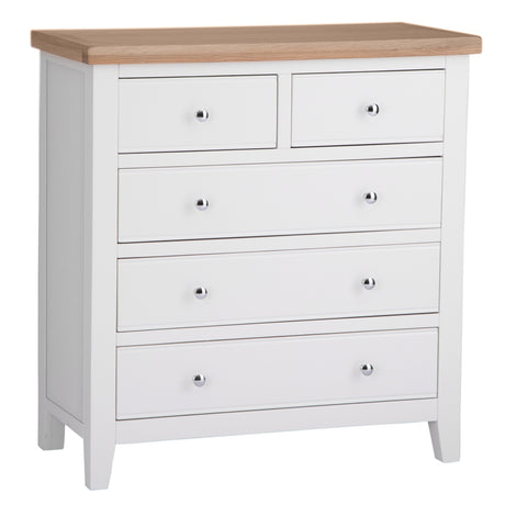 Your Home Essentials Chest of Drawers DefaultTitle Easterly White 2 Over 3 Chest of Drawers