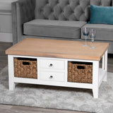 Your Home Essentials Coffee Table DefaultTitle Easterly White Coffee Table