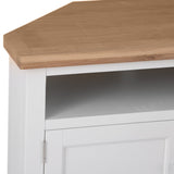 Your Home Essentials TV Unit DefaultTitle Easterly White Corner TV Unit