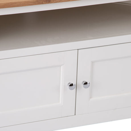 Your Home Essentials TV Unit DefaultTitle Easterly White Corner TV Unit