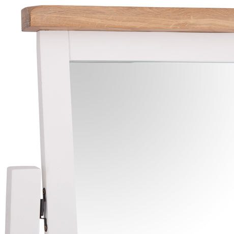 Your Home Essentials Dressing Table Mirror DefaultTitle Easterly White Dressing Table Trinket Mirror