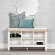 Your Home Essentials Hall Bench Easterly White Hall Bench