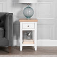 Your Home Essentials Lamp Table Easterly White Lamp Table