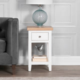 Your Home Essentials Lamp Table Easterly White Lamp Table