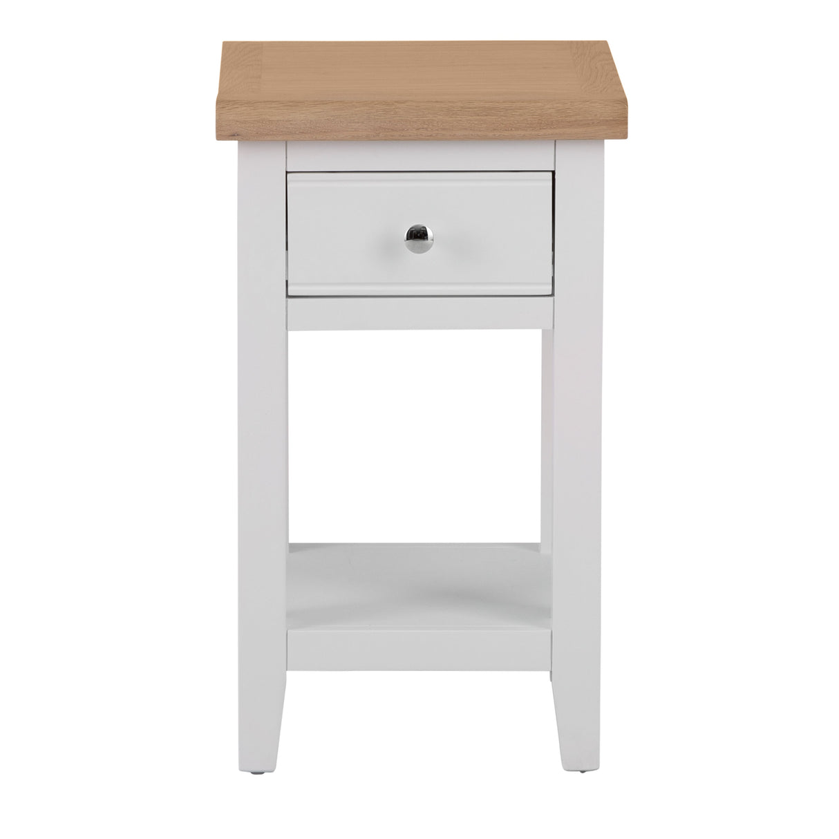 Your Home Essentials Lamp Table Easterly White Lamp Table