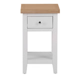 Your Home Essentials Lamp Table Easterly White Lamp Table