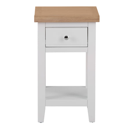 Your Home Essentials Lamp Table Easterly White Lamp Table
