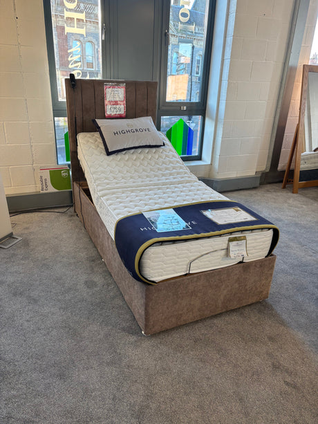 Your Home Essentials Bed Frame Electric Adjustable 3ft Single Bed