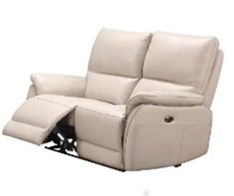 Furniture Link 2 Seater Sofa Chalk Esprit Electric Reclining 2 Seater Sofa