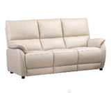 Furniture Link 3 Seater Sofa Chalk Esprit Electric Reclining 3 Seater Sofa