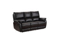 Furniture Link 3 Seater Sofa Black Esprit Fixed 3 Seater Sofa