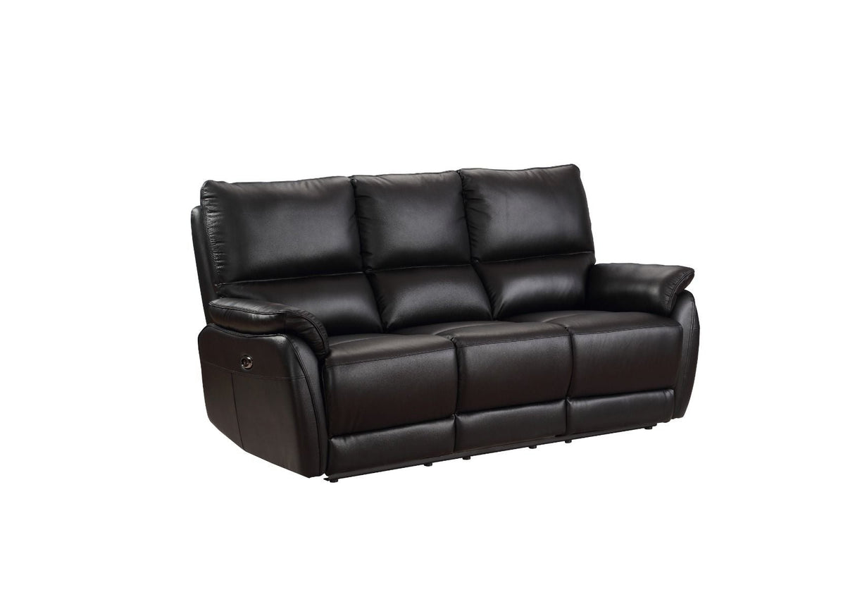 Furniture Link 3 Seater Sofa Black Esprit Fixed 3 Seater Sofa