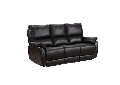 Furniture Link 3 Seater Sofa Black Esprit Fixed 3 Seater Sofa
