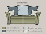 Alstons Sofa Evesham 2 Seater Sofa