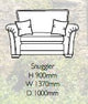 Alstons Snuggler Chair Evesham Snuggler Chair