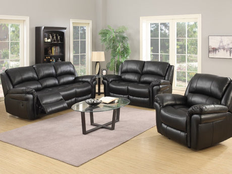 Annaghmore Recliner Farnham Annaghmore Black Leather Air Armchair