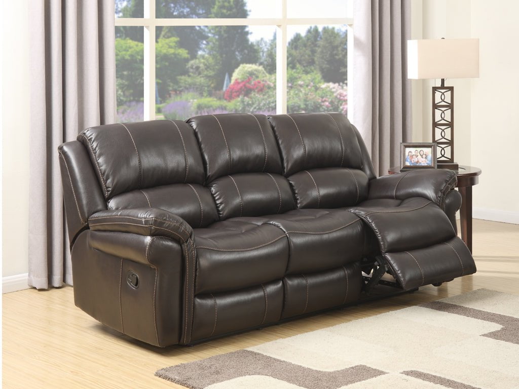 Annaghmore Reclining Sofas Farnham Annaghmore Brown Leather Air 3 Seater Sofa