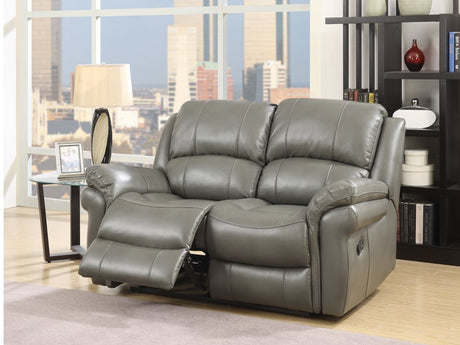Annaghmore Reclining Sofas Farnham Annaghmore Grey Leather Air 2 Seater Sofa