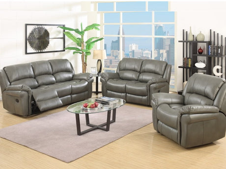 Annaghmore Recliner Farnham Annaghmore Grey Leather Air Armchair