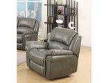 Annaghmore Recliner Farnham Annaghmore Grey Leather Air Armchair