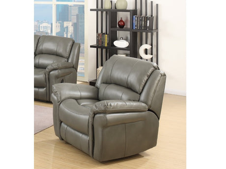Annaghmore Recliner Farnham Annaghmore Grey Leather Air Armchair