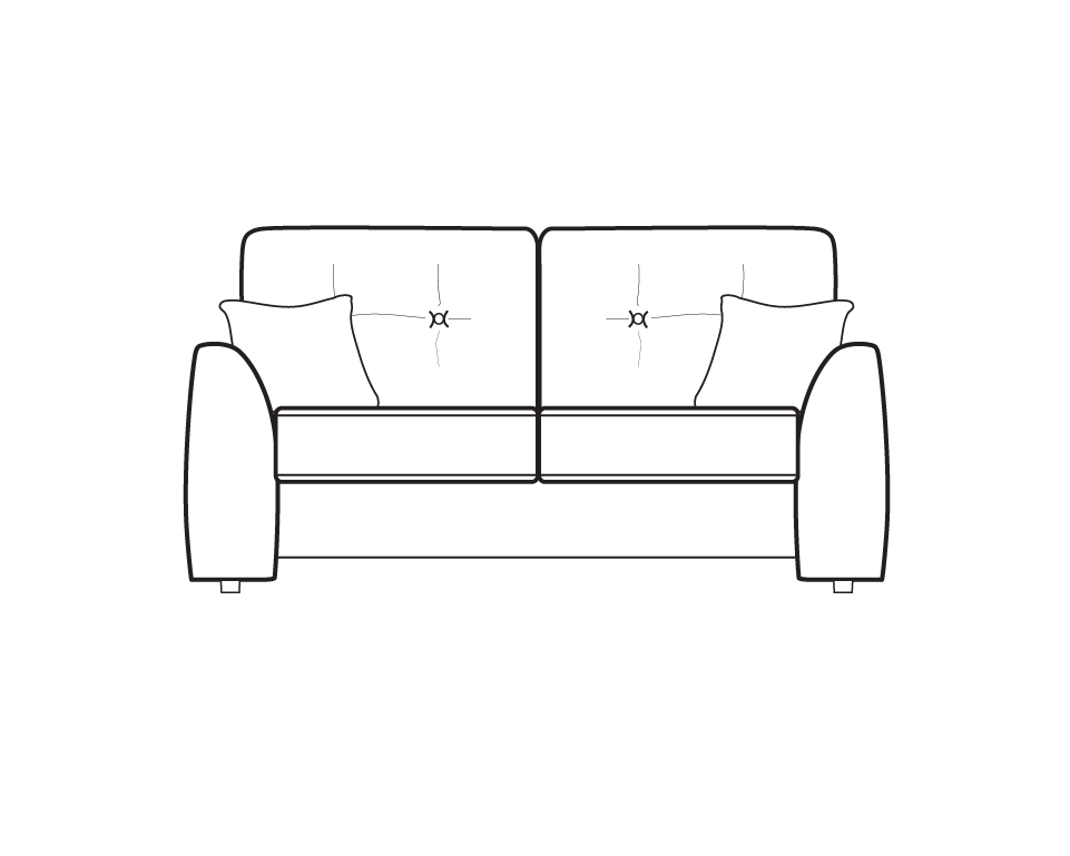 Lebus 2 Seater Sofa Finley 2 Seater Sofa with Electric Footrest