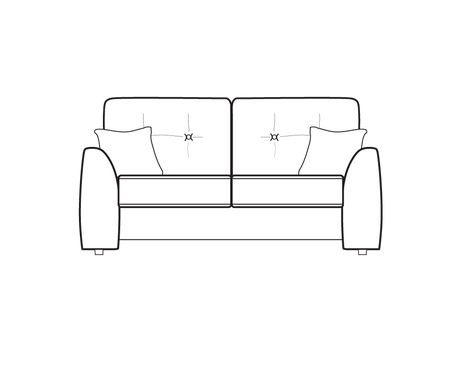Lebus 2 Seater Sofa Finley 2 Seater Sofa with Electric Footrest