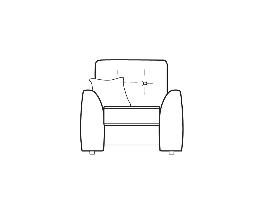 Lebus Armchair Finley Armchair with Electric Footrest