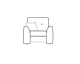 Lebus Armchair Finley Armchair with Electric Footrest