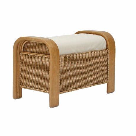 Daro Foot Stool Foot Stool Ottoman Daro Waterford Natural Wash